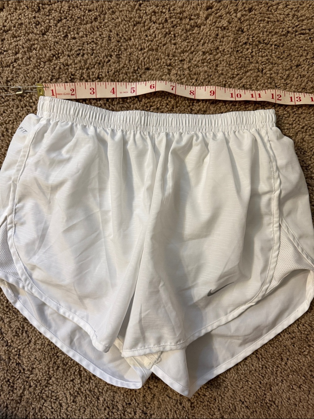 Nike girls size small running shorts